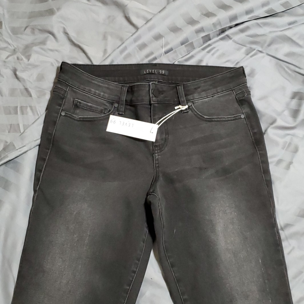Level 99 black jeans